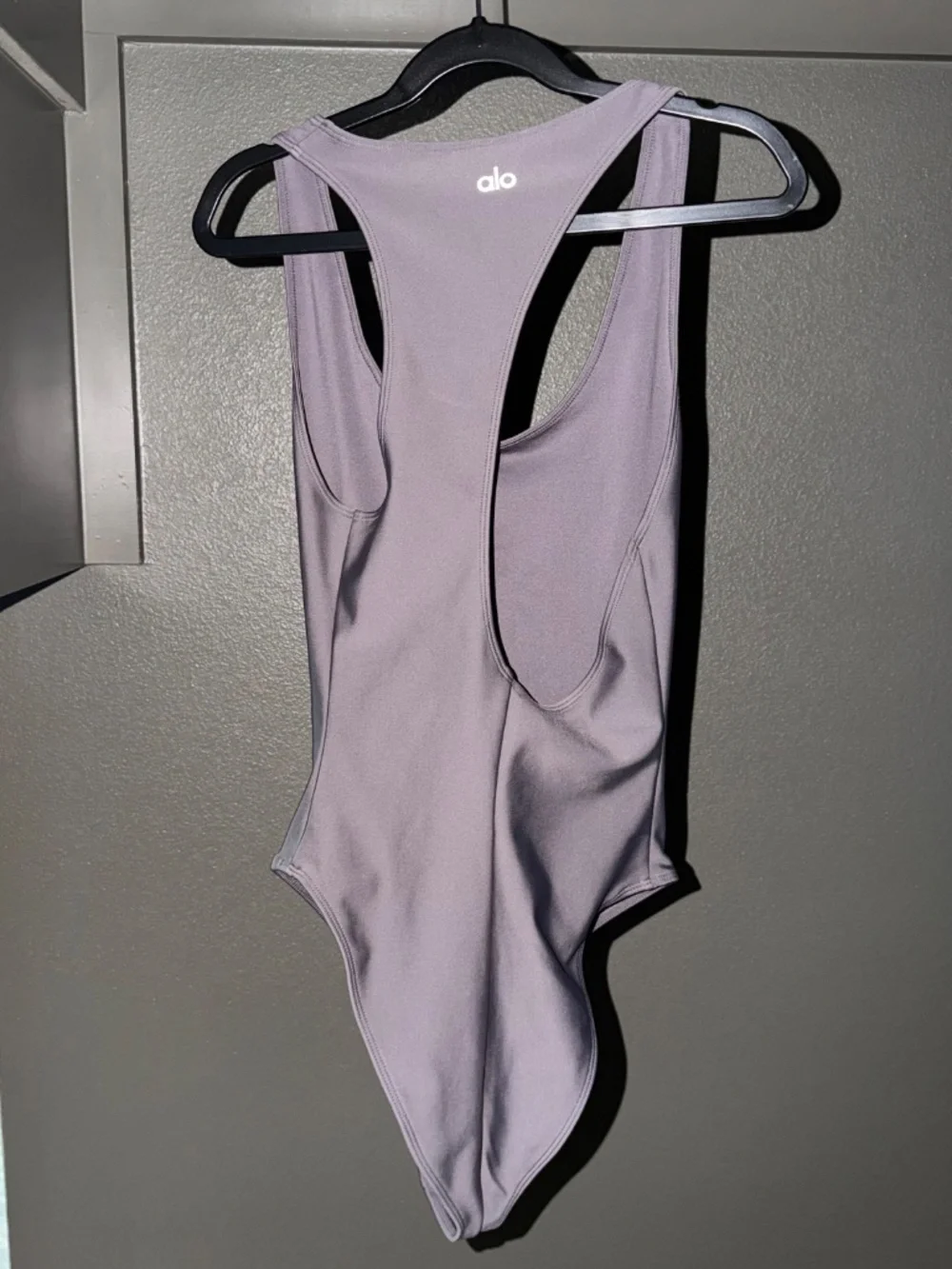 Alo Yoga Airlift Barre Bodysuit - Purple Dusk - XS